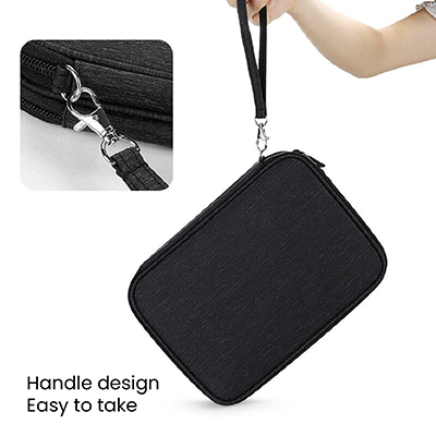 DUO Layer Travel iPad 10.8" Multi Gadget Pouch 04